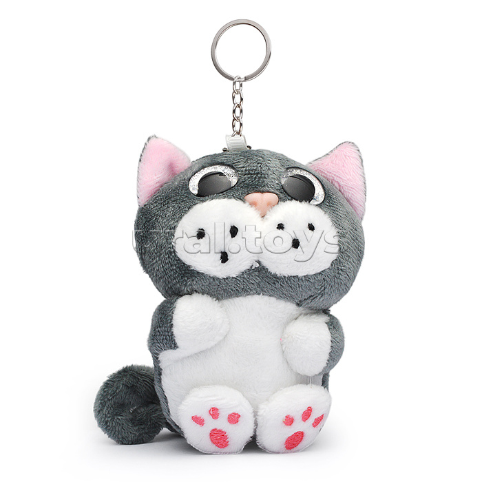 Мягкая игрушка-брелок "Кот" 8 см. Мягкая игрушка-брелок "Кот" 8 см.
