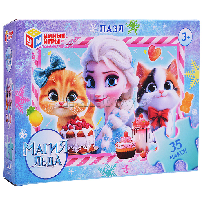 Макси-пазлы 35 "Магия льда"