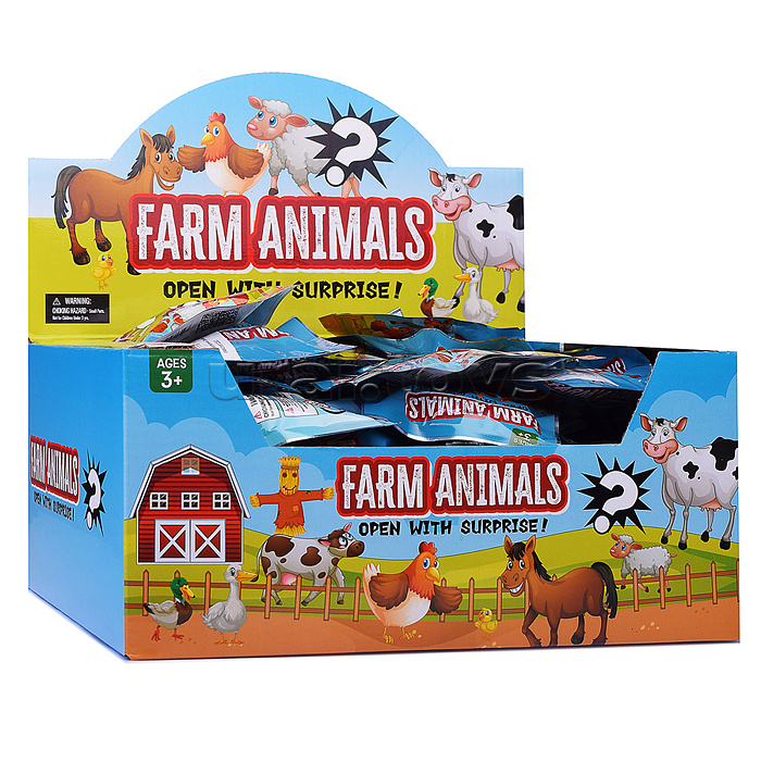 Набор животных "Добрая ферма" в коробке