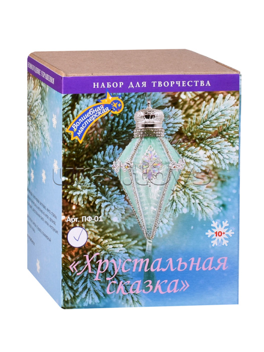 Набор для творчества фонарик "Хрустальная сказка" мятный