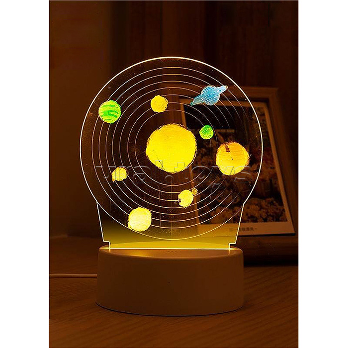 Ночник детский "Солнечная система" в коробке