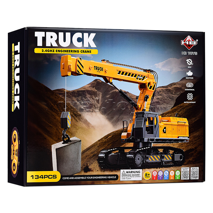 Конструктор "Кран" р/у, в коробке