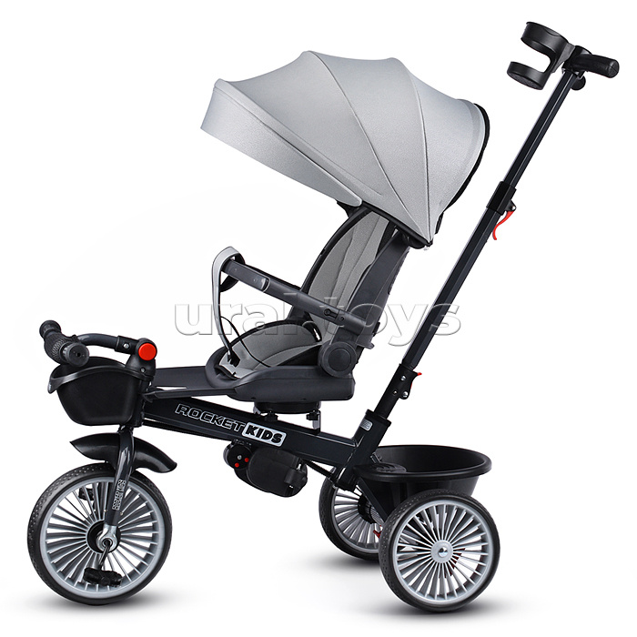 Велосипед 3-х колесный, серый