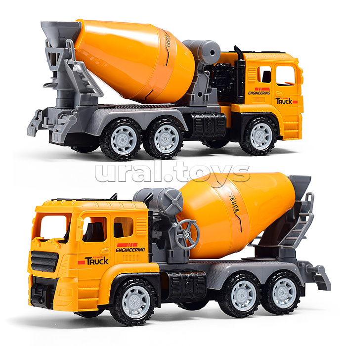 Машина "Бетономешалка" инерционная, под колпаком