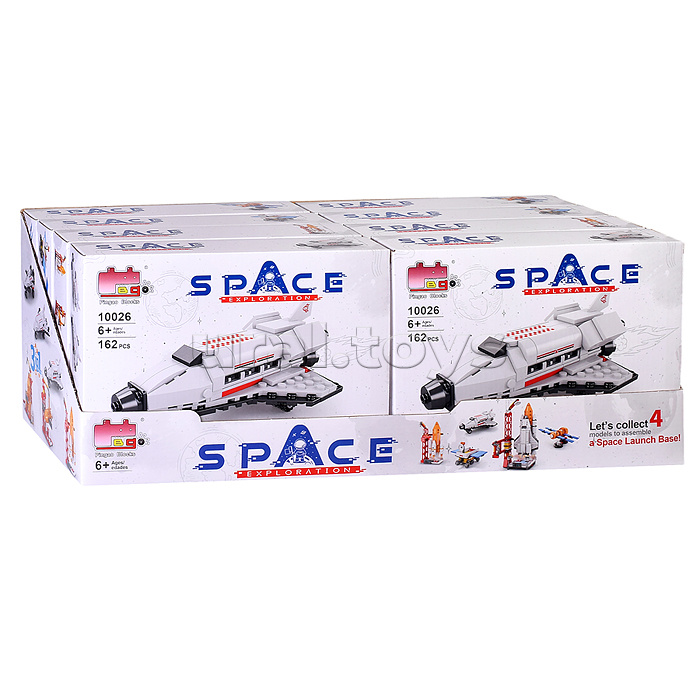 Конструктор "Космос" (4в1) в коробке