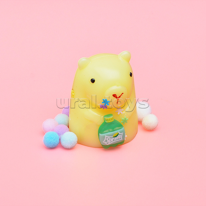 Игрушка -антистресс "Жёлтая капибара"