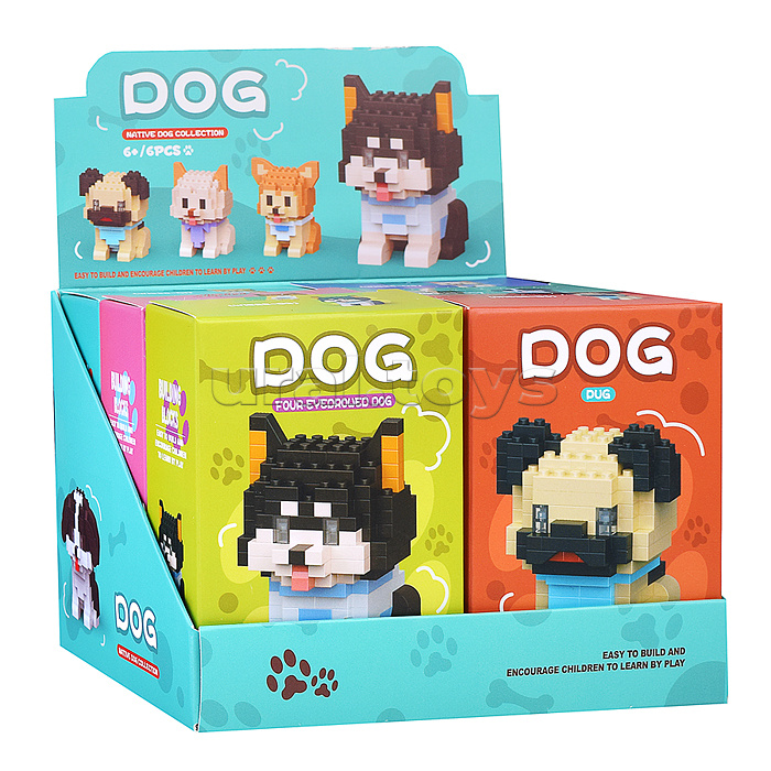 Конструктор  "Собачка" (в ассортименте) в коробке