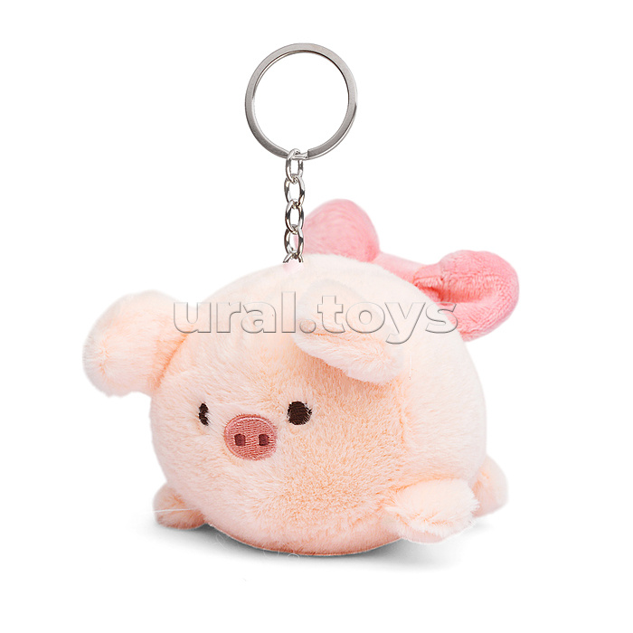 Мягкая игрушка-брелок "Собака Чили" с кольцом 12см