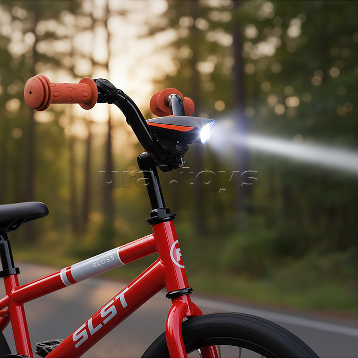 Фонарь аккумуляторный, велосипедный, 1200 мАч