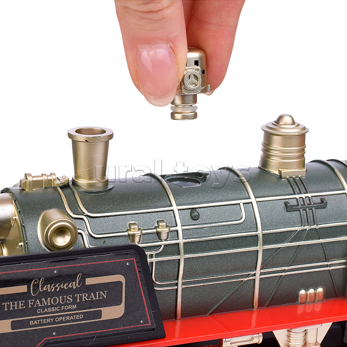 Железная дорога "Вечерний экспресс" р/у, 27 MHz , в коробке