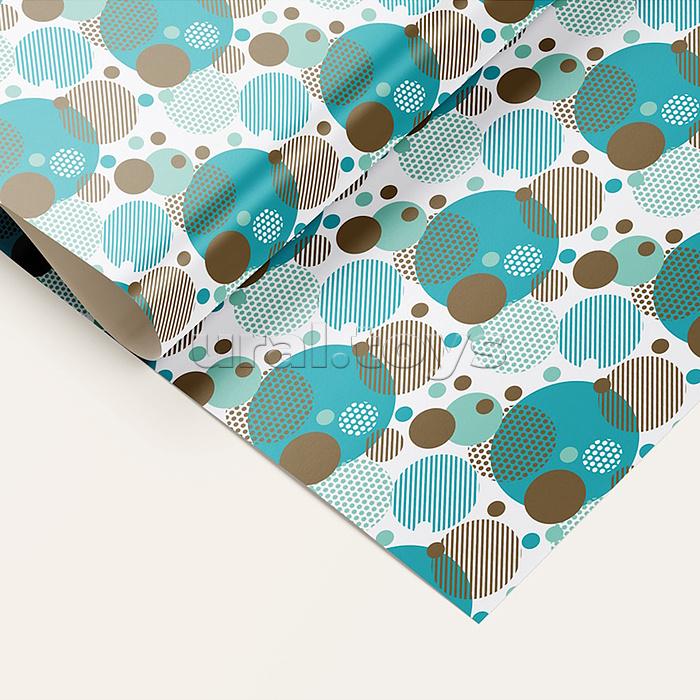 Упаковочная бумага. Современная коллекция, в ассортименте (70х100, 10л, 5+0, 5 диз )