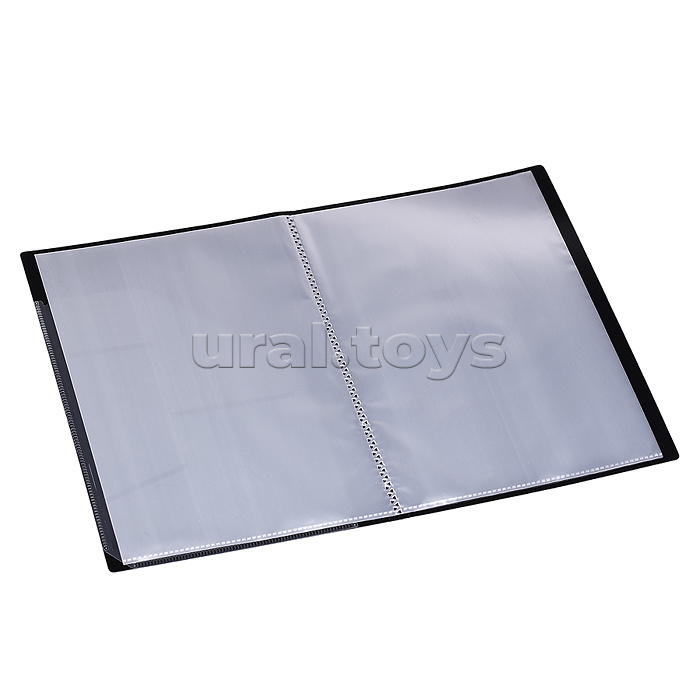 Папка с 020 вкладышами A5 "Esthetics" A5 (165x220x10 мм) полипропилен 700 мкм, фактура "soft-touch" вкладыши 30 мкм, внутренний карман 160 мкм, индивидуальная упаковка, непрозрачная лавандово-пепельная