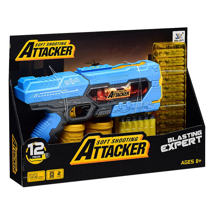 Бластер "Attacker-5" в коробке