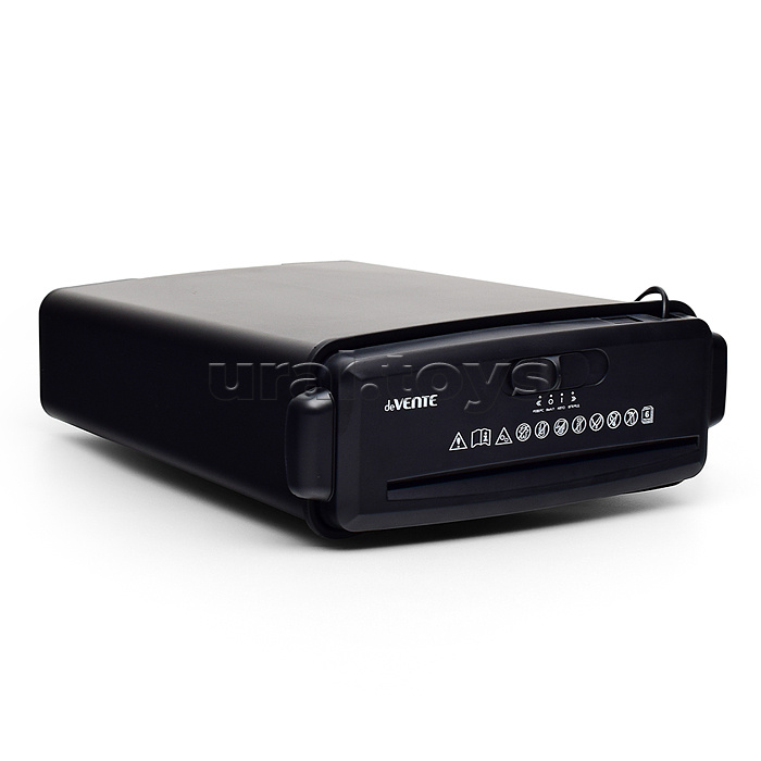 Шредер для бумаги DV1061 308x130x371 мм, 10 литров, вес 1,5 кг, одновременная загузка 6 листов, уровень секретности 1, для бумаги и кредитных карт,