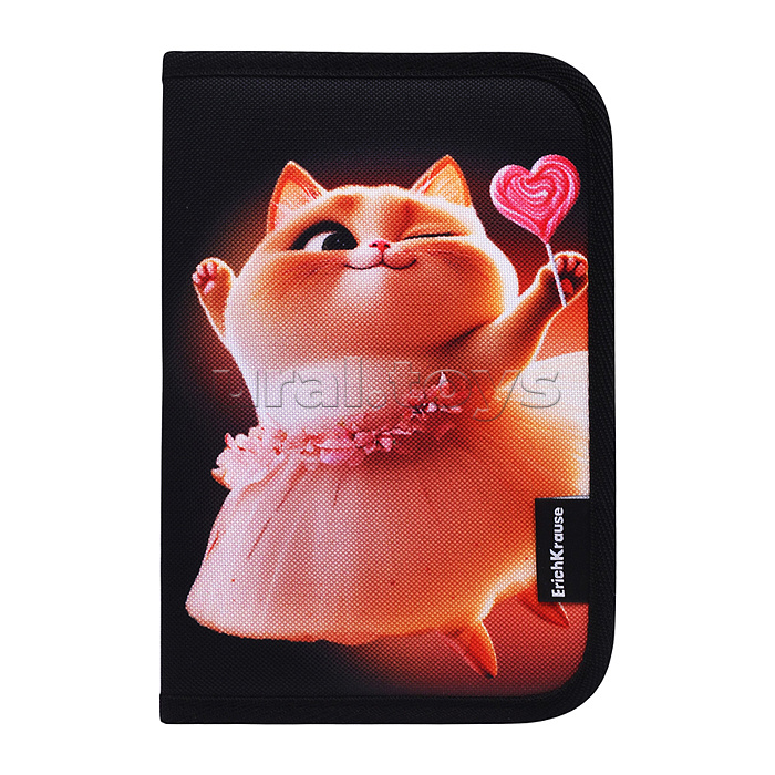 Пенал-книжка без наполнения 135x205x30мм Prima Cat