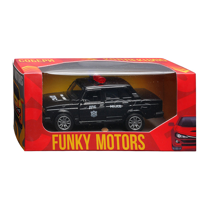 ДПС инерционная машинка вид С die-cast , 1:32