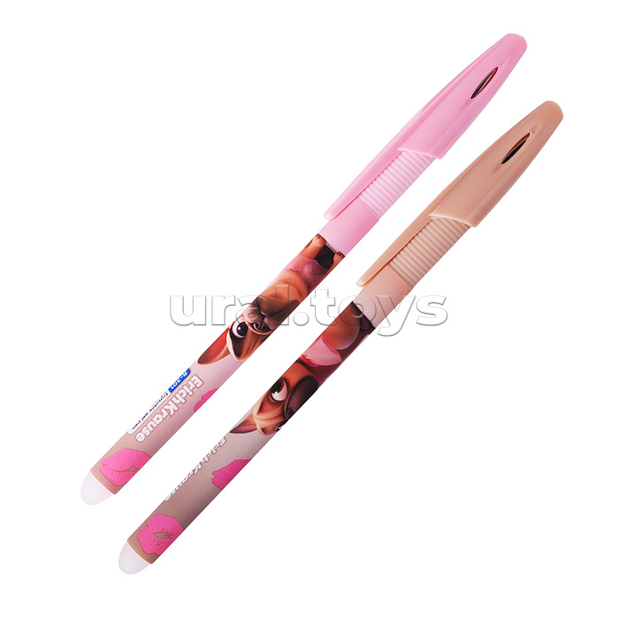 Ручка гелевая сo стираемыми чернилами R-301 Magic Gel Stick Frenchie 0.5, цвет чернил синий (в коробке по 12 шт.)