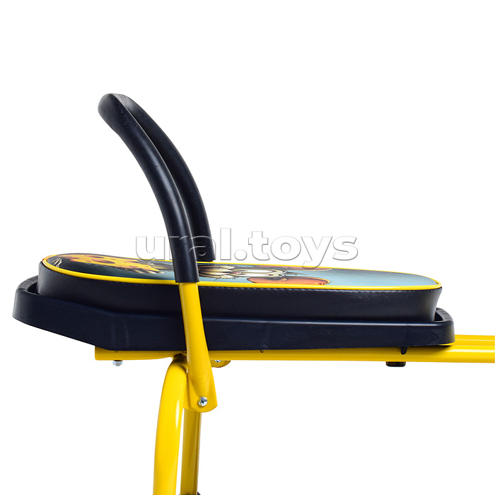 Игрушка Снегокат детский 212 "Play" разборный с высокой рамой и со спинкой (Грызун)