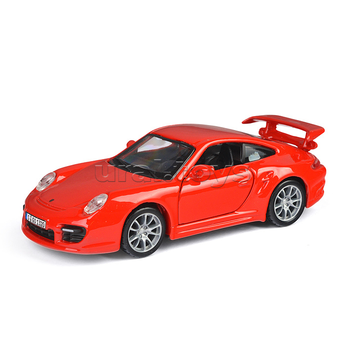 Машинка die-cast Porsche 911 GT2, 1:32, красная