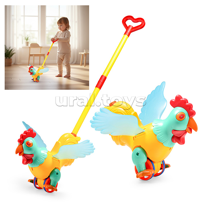 Каталка JT508 "Петух" в пакете