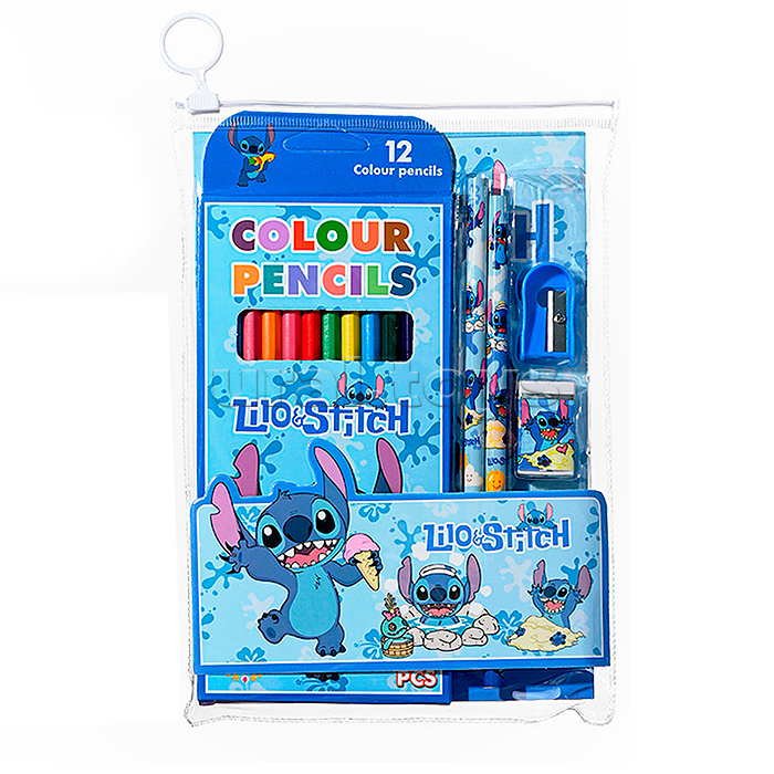 Набор канцелярский "Ушастик" набор цветных каранд.(12цв.), карандаш чернографитный (2шт.), точилка, ластик, блокнот (14*20 см, 12листов, нелинованный), пласт. сумка с Zip-молнией Набор канцелярский "Ушастик" набор цветных каранд.(12цв.), карандаш чернографитный (2шт.), точилка, ластик, блокнот (14*20 см, 12листов, нелинованный), пласт. сумка с Zip-молнией