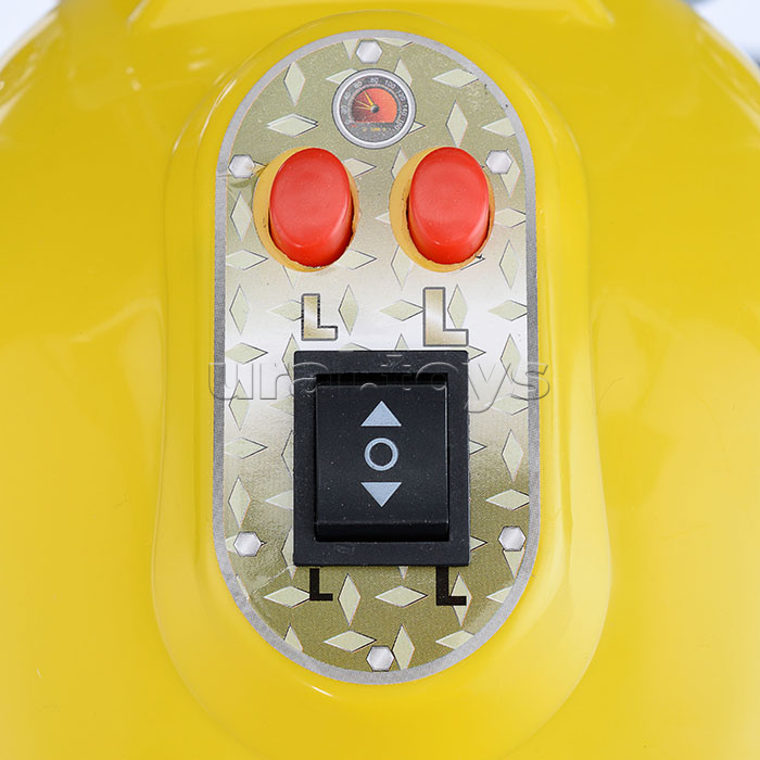 Детский электромотоцикл ROCKET "Чоппер",1 мотор 20 ВТ, желтый