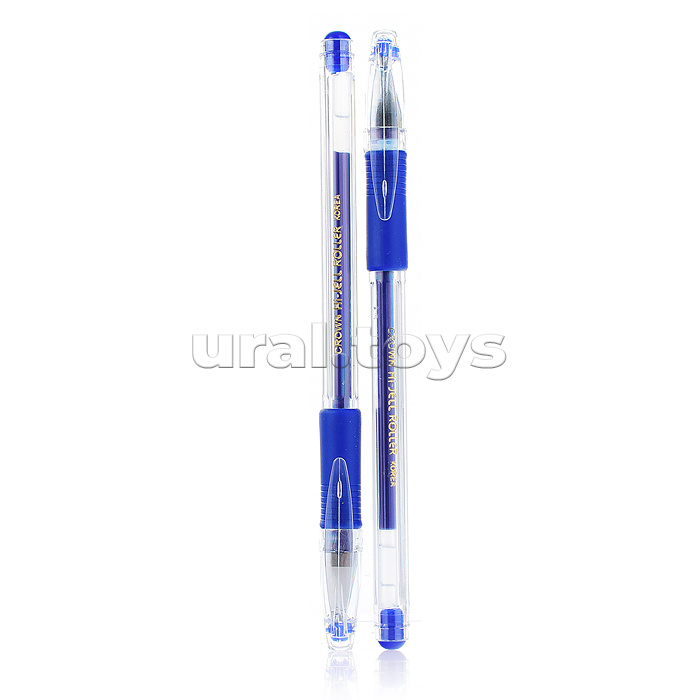 Ручка гелевая "Hi-Jell Grip" синяя, 0,5мм,