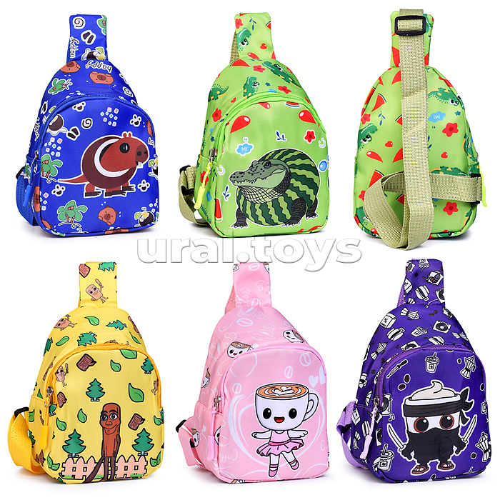 Сумка детская "Итальянские друзья" 13*6*18 см.