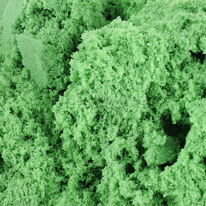 Кинетический песок "Волшебный песок", 300 гр., дойпак, зеленый