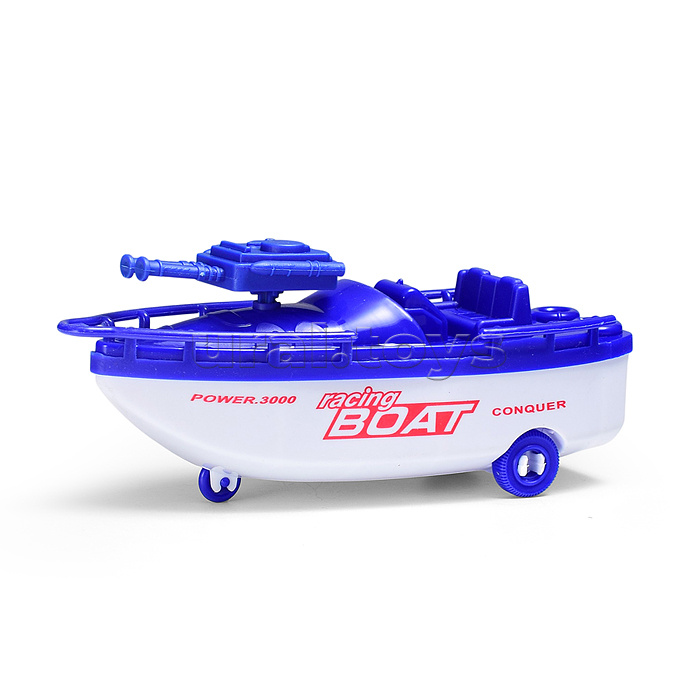 Автовоз "Автофлот" с катером, в пакете