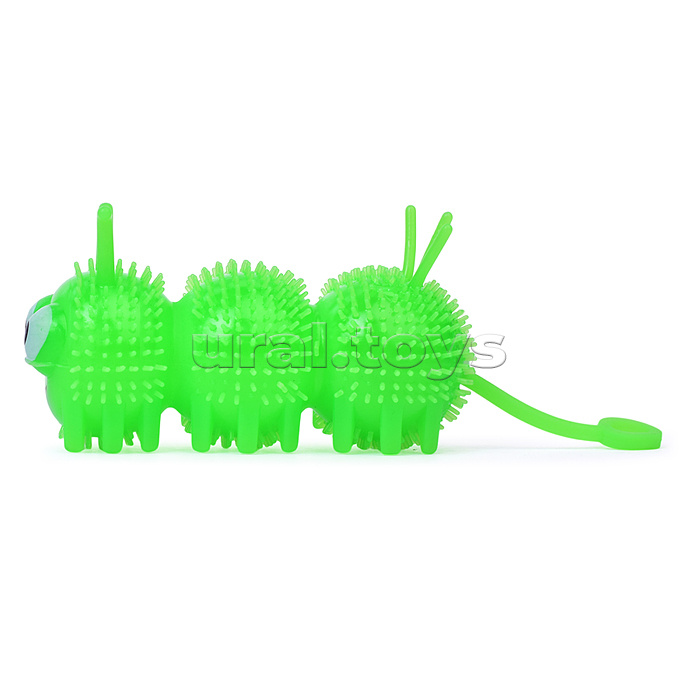 Игрушка-пищалка "Гусеница" в коробке