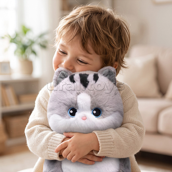 Мягкая игрушка "Кошка пупсик" 45 см