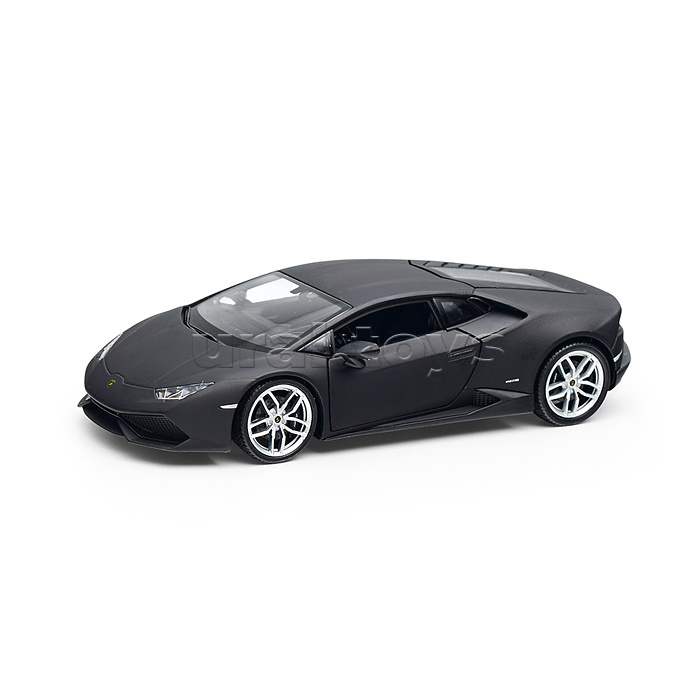 Машинка 1:24 Lamborghini Huracan Coupe, черный матовый Машинка 1:24 Lamborghini Huracan Coupe, черный матовый
