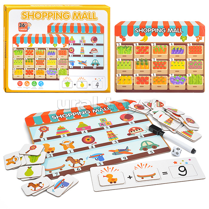 Игра развивающая "Магазинчик" Игра развивающая "Магазинчик"
