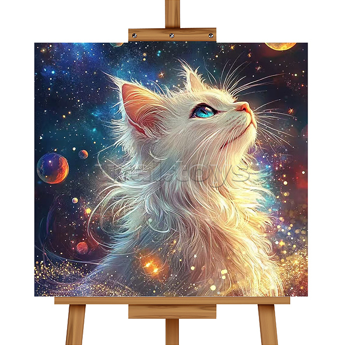 Мозаика алмазная "Мечта кошечки" 20*20 см.