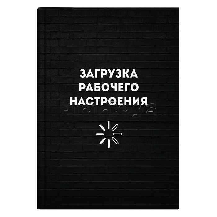 Записная книжка А6+, 96 л., "Загрузка рабочего настроения"