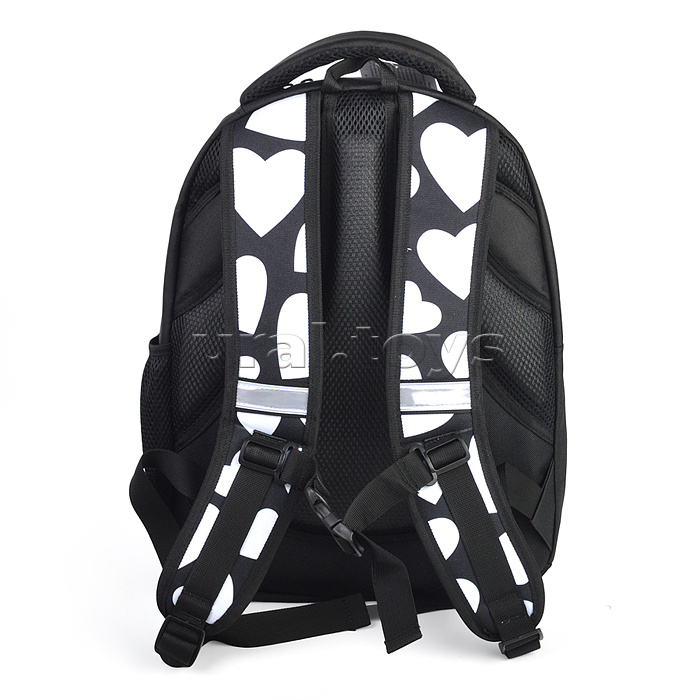 Рюкзак облегченный "Аниме. I love Capybaras" с анатомической спинкой, 2 отделения на молнии, на каждой молнии 2 бегунка, размер 40х32х16см, эргономичная анатомическая спинка, мягкие широкие регулируемые лямки, застежка спереди, внутри дополнительные отдел