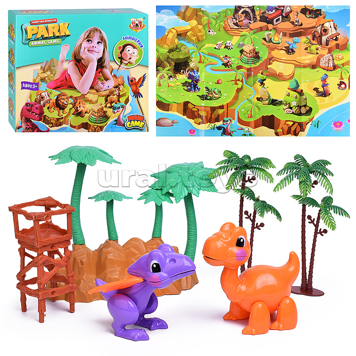 Набор "Динозаврики" в коробке