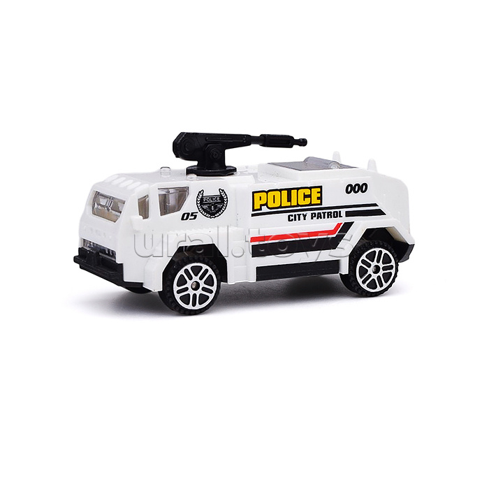 Машина "Автовоз-полиция" (свет, звук) в коробке