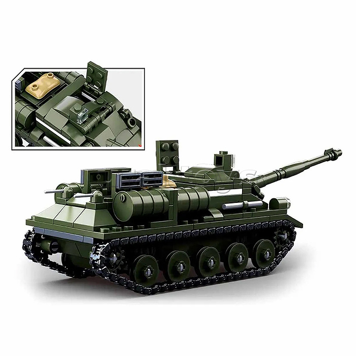 Конструктор Танк" (338 дет)