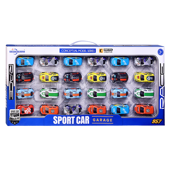 Набор машин "Формула скорости" металл, в коробке