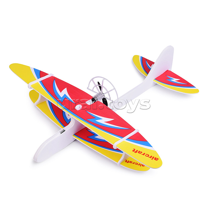 Самолет "Крылатая машина" в коробке