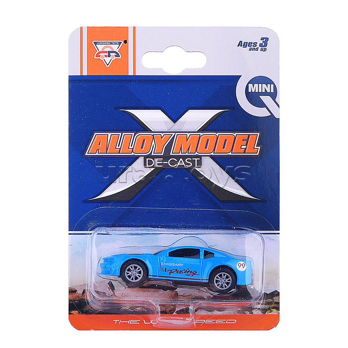 Машина "Кто круче" металл. на листе