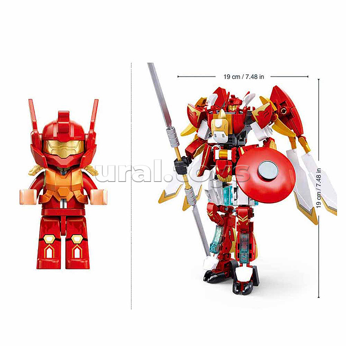Конструкторр "Робот-меха "Феникс" с пилотом" (239 дет.) в коробке