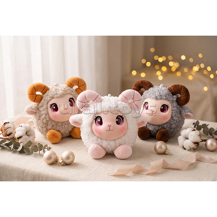 Мягкая игрушка "Овечка" 11 см.