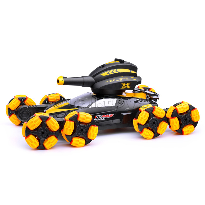 Машина "Гонки с пушкой" р/у, 27MHz, в коробке