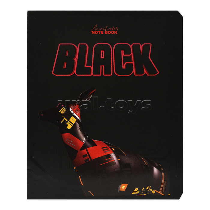 Тетрадь 48л. клетка, А5 "Анимал Робот"