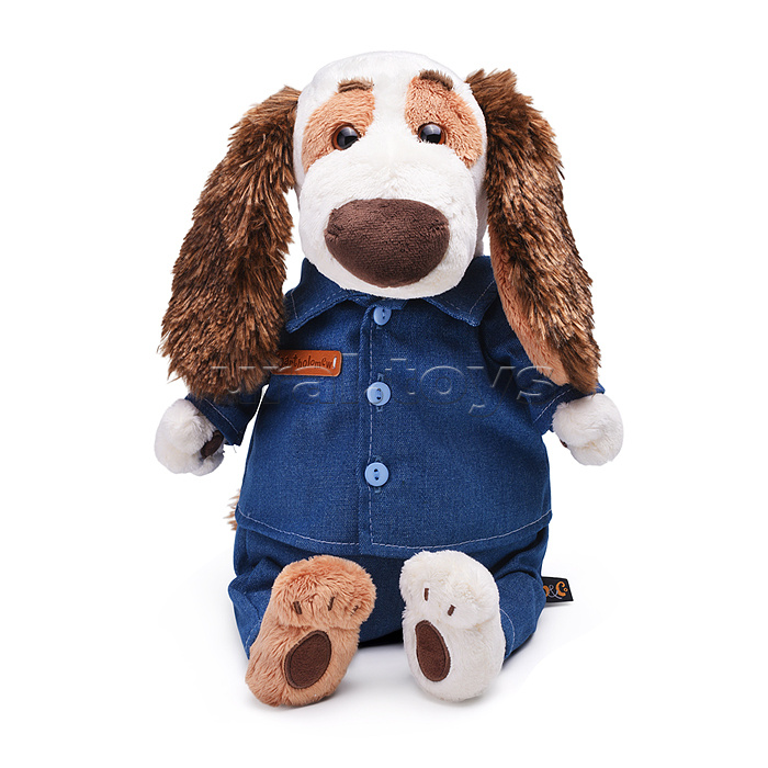 Собака Бартоломей в костюме "Деним"