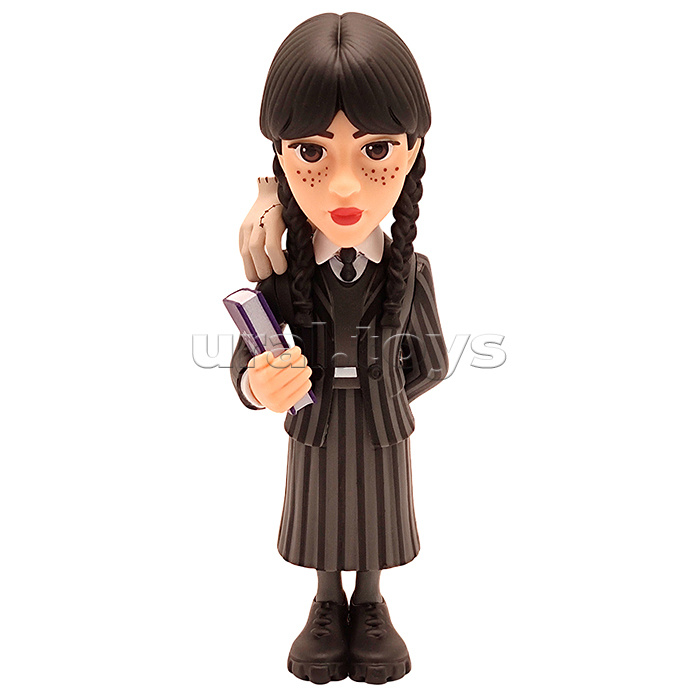 Коллекционная фигурка "Wednesday" Уэнсдей Аддамс и Вещь, 12 см,