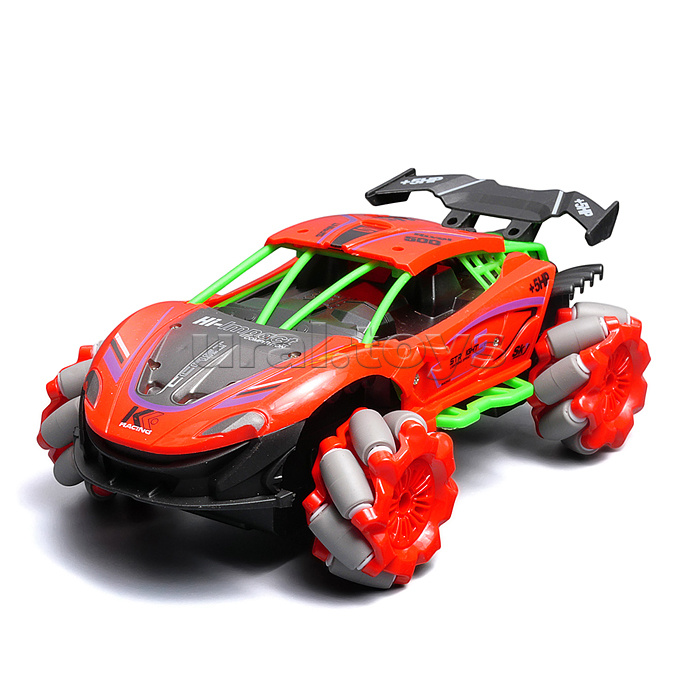 Машина "Король скорости" р/у, 27 MHz, со спреем, с аккум., в коробке